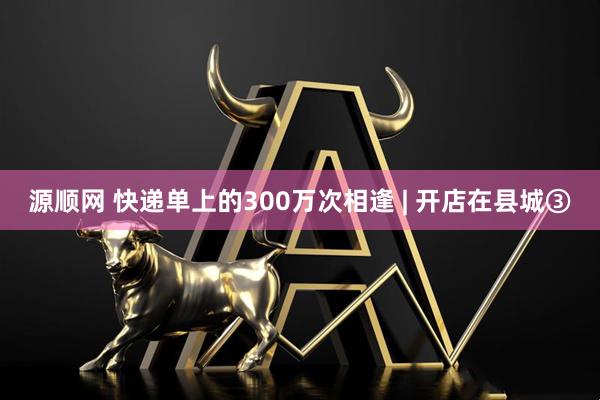 源顺网 快递单上的300万次相逢 | 开店在县城③